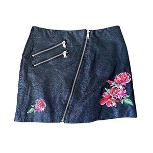 Divided H&M Faux Leather Mini Skirt 6